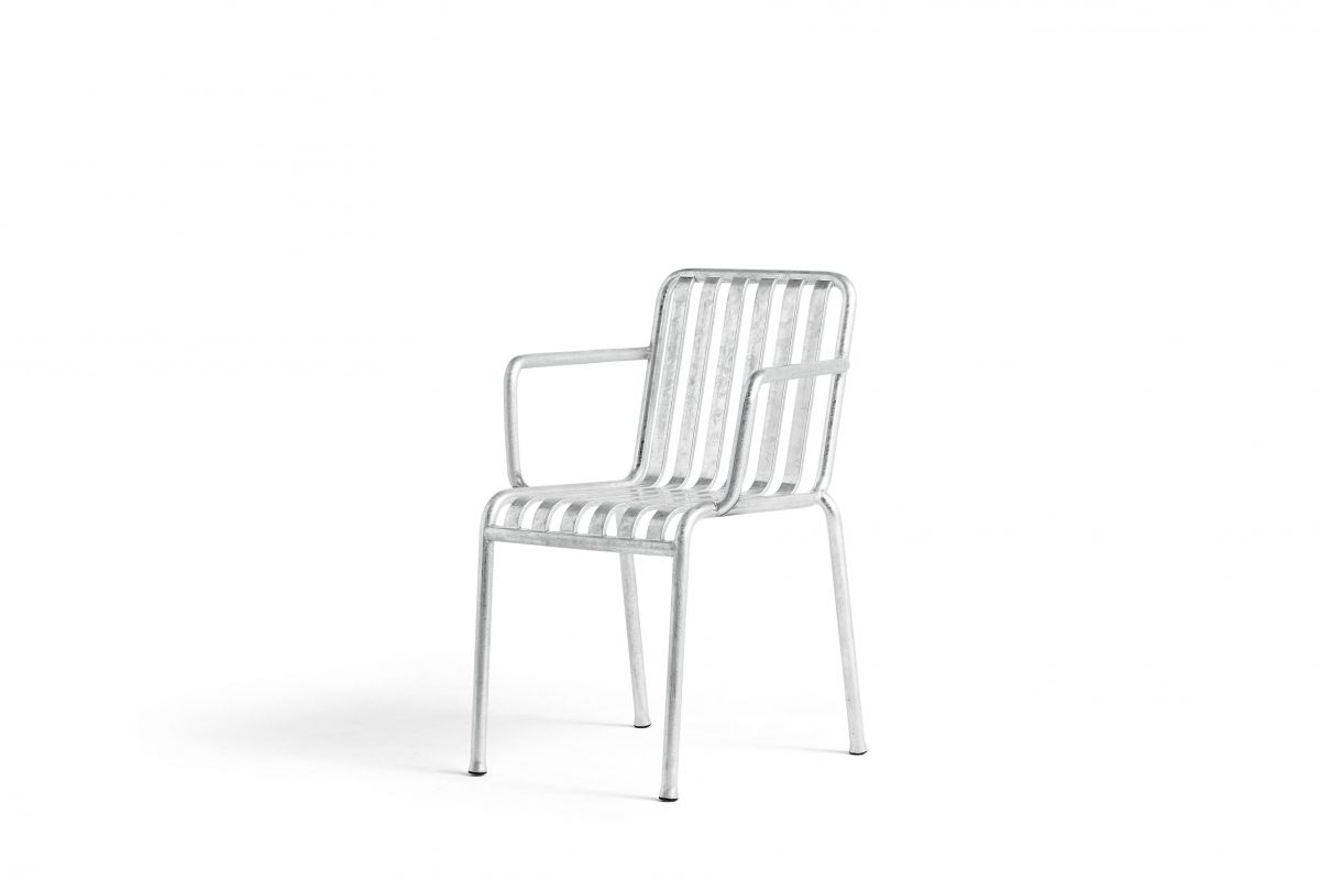 Hay Chaise Palissade Armchair Hot Galvanised